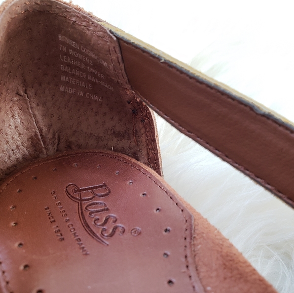 Bass Eirween Congac Multi Colored Loafer Sandals - Picture 6 of 7